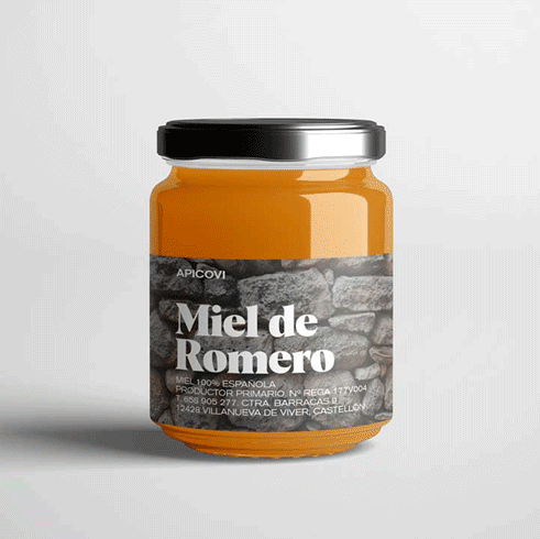 Packaging miel